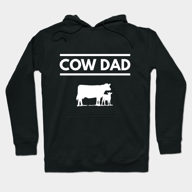 COW DAD Hoodie by PlexWears